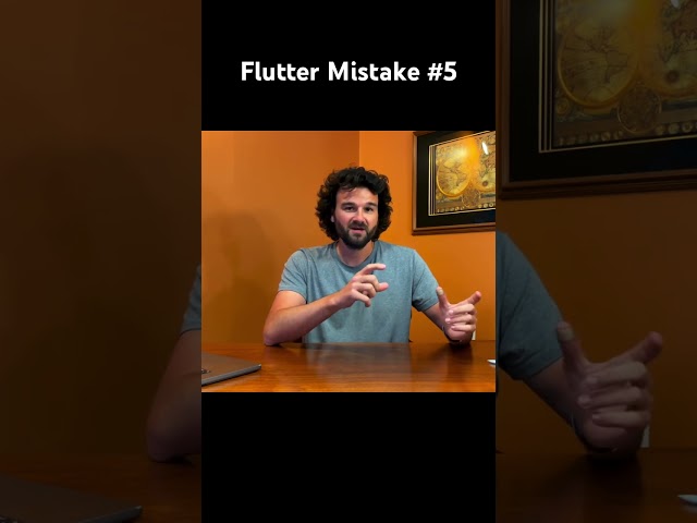 Flutter Mistake: Depending to much on Firebase #flutter #firebase