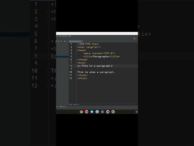 How to Make Paragraphs in HTML #html #html5 #webdesign #webdevelopment