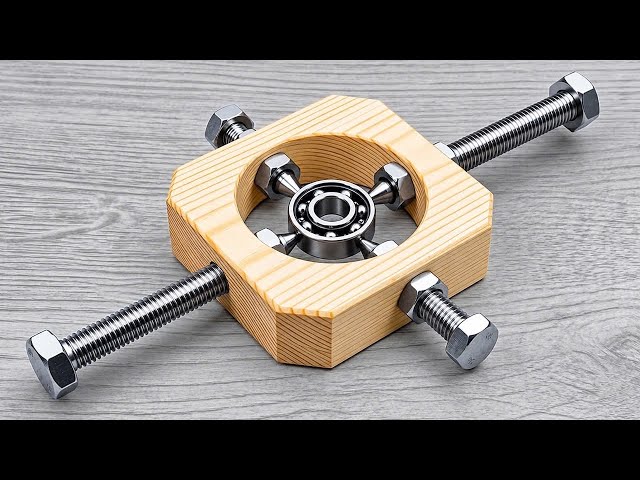 This 65-Year-Old Carpenter’s Secret Homemade Tool Will Amaze You! An Unbelievable DIY Process.