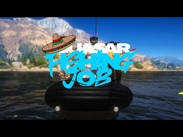 Quasar Fishing Job | Best FiveM Fisher Job & Script with Missions for QBCore ESX QBox Standalone