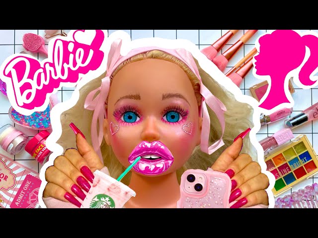 💖 ASMR Satisfying with Unboxing & Review Mannequin Makeup Skincare Sounds Barbie Fast Style💖