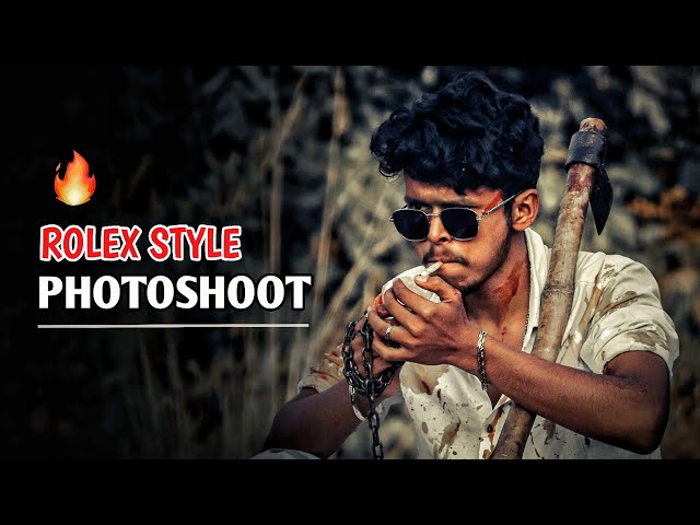 Rolex Action Cinematic Video Shoot 🔥 || Villain Role Photoshoot Ideas - Ghaus Editz