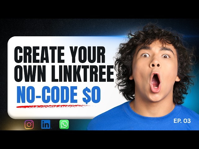 Your Own Custom Linktree in Minutes | No Code Required