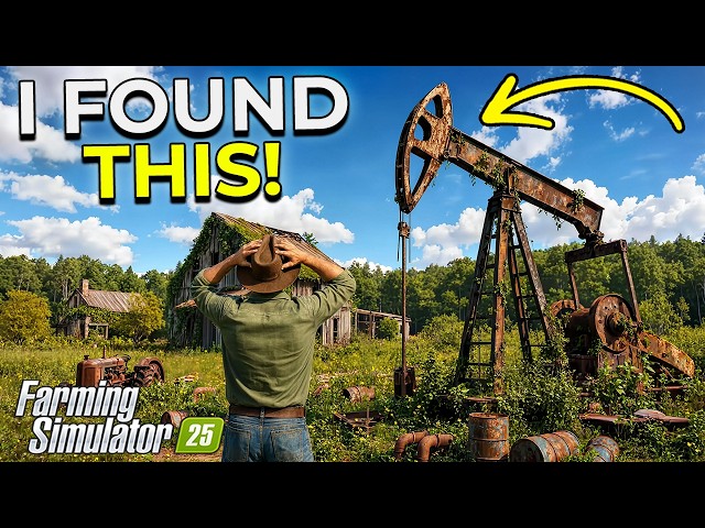I Bought an Abandoned Farm... Then I Found Oil! | Farming Simulator 25