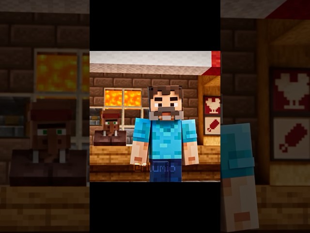 Steve's Lava Chicken ANIMATED #minecraft