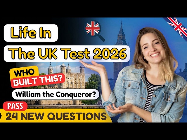 2026 LIFE IN THE UK TEST | Exam Preparation | UK Citizenship Test