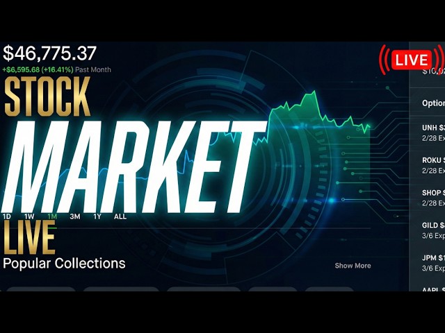 NFP PAYROLLS (BOND VOLATILITY) - OCT 2 - Stock Market LIVE, Live Trading, Stock News