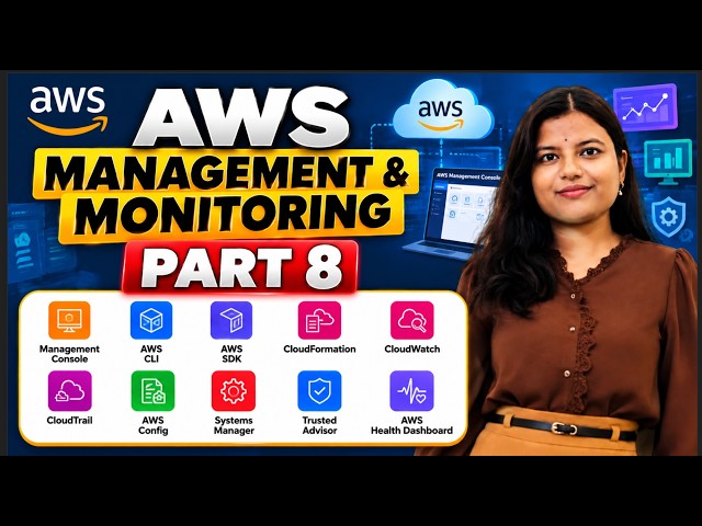 AWS Certification Part 8: Management & Monitoring | CLI, CloudWatch, CloudTrail, Config