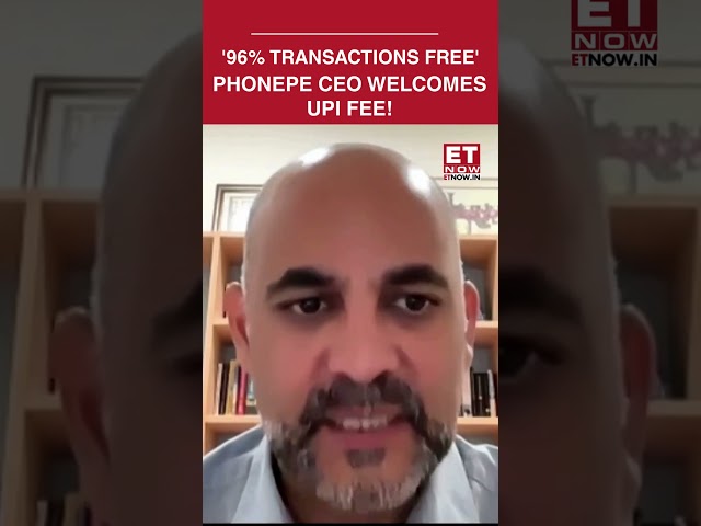 UPI Fee WELCOME! PhonePe CEO Backs The Move, Shares Why 96% Of Transactions Could Remain Free