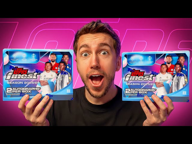 Opening Brand New Topps Finest Football Cards!