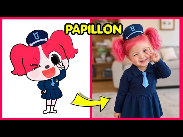 Sheriff Labrador Characters as Kid Models in Real Life 👗✨ ~ Guess the Voice Quiz | Labrador, Dobie