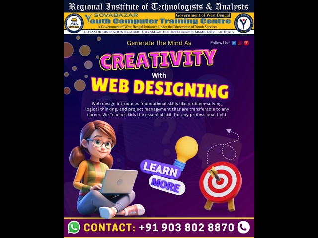 Generate your mind as Creativity with Web Designing🦾🌐📱