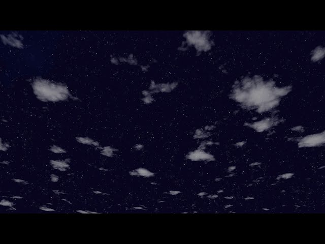 Fall Asleep under the Night Sky 🌠 Cloud Gazing with Shooting Stars