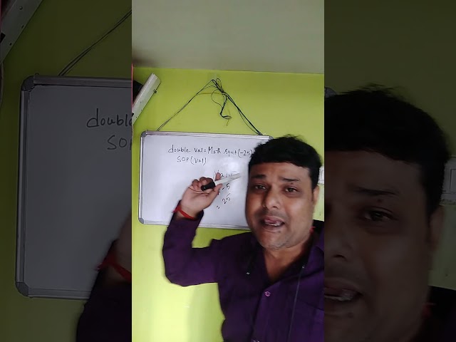 Why Java Returns NaN? 🤯 Math.aqrt(-25) Explained! #JavaShorts