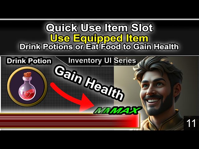 USE your QUICK Item Without Opening Your Inventory| Unreal Engine 5