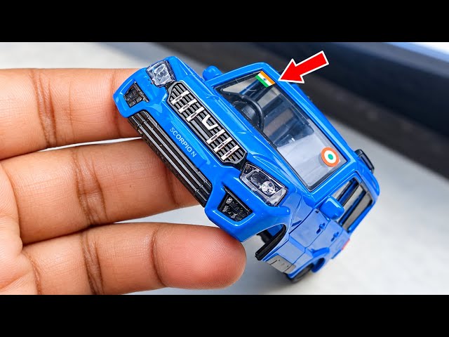 Customised Mahindra Scorpio Indian Air force Edition Model Car