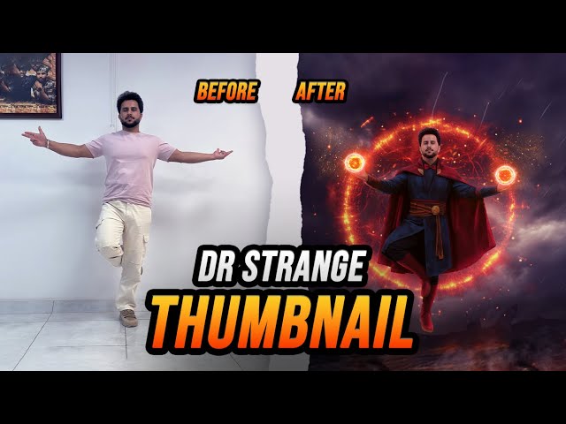 From Casual Photo to Sorcerer Supreme | Photoshop Transformation Tutorial