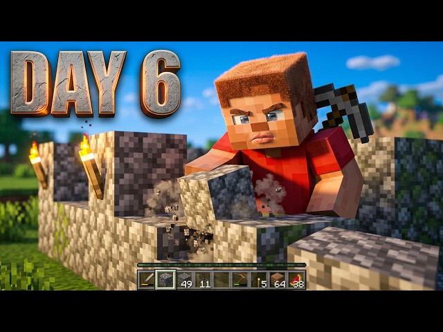 Can a 50 Year Old Noob Survive Minecraft?
