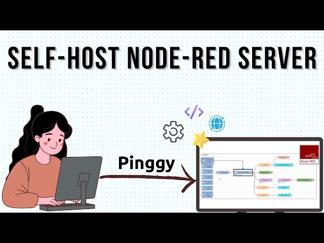 🚀 Self-Host Node-RED & Access It From Anywhere in Minutes (No Docker, No Cloud VM)
