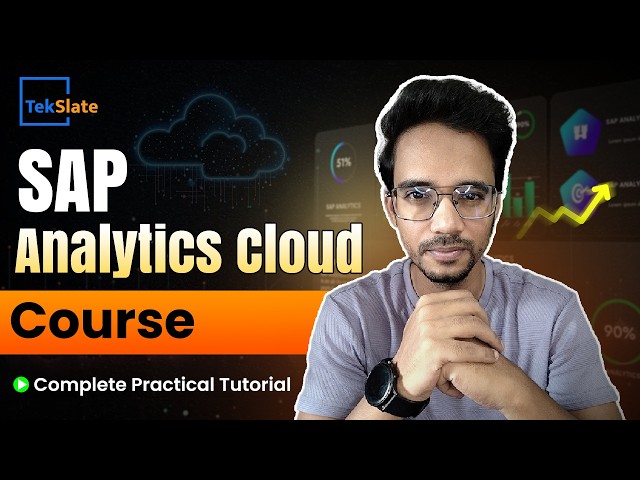 SAP Analytics Cloud Course | SAP Analytics Cloud (SAC) Training | SAP Analytics Cloud Tutorial