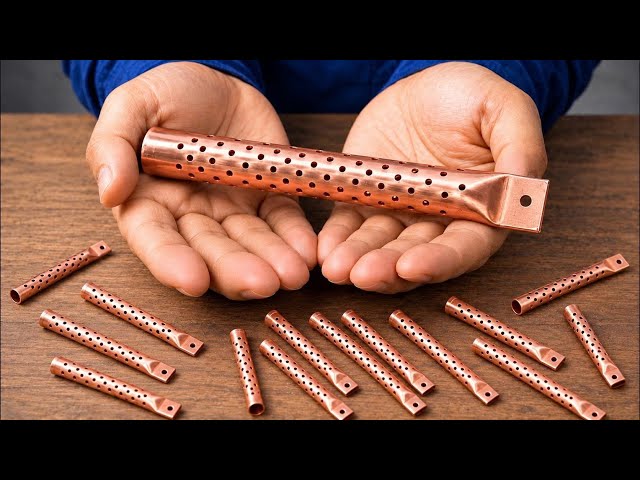 Just one copper pipe and you won’t need to buy gas cylinders anymore! Free energy at home 😱