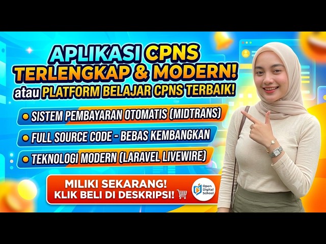 Aplikasi CPNS & Ujian Online Terlengkap | Buat Platform Belajar Sendiri | Ujian CPNS P3K | CAT BKN