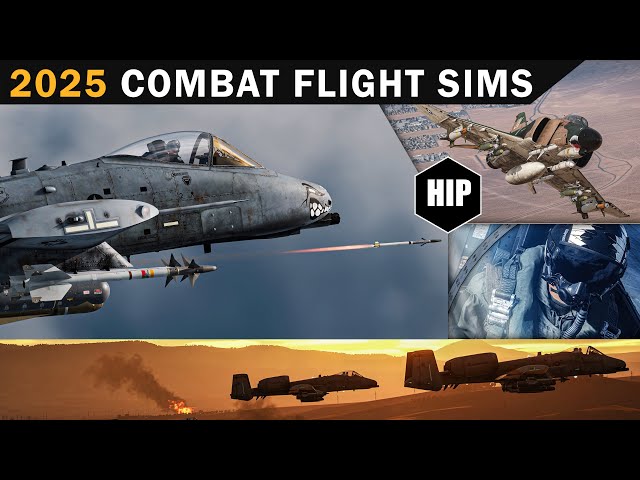 Top 2025 Combat Flight Simulators | NEW Titles | Immersion | Difficulty level | Controls & Value