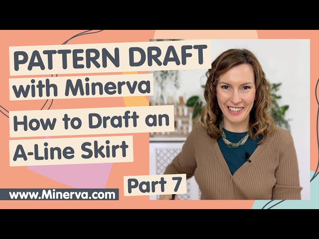 How to Pattern Draft | Skirts | Drafting an A-Line Skirt | Ep.7