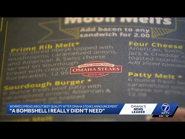 Worries spread about beef quality after Omaha Steaks announcement