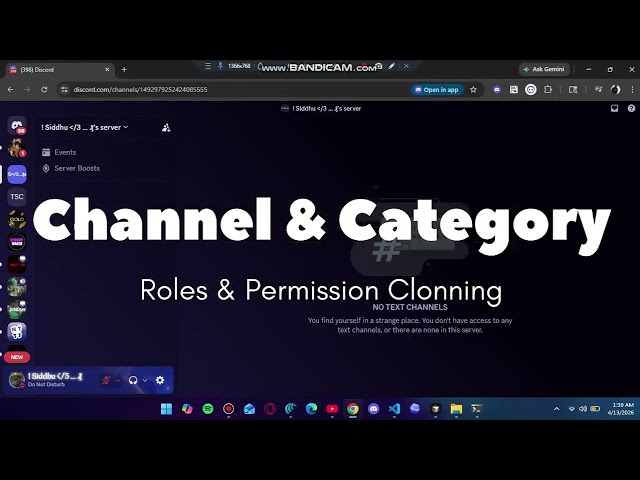 Discord Server Cloner With Messages | This cloner can clone entire server with messages Latest 2026