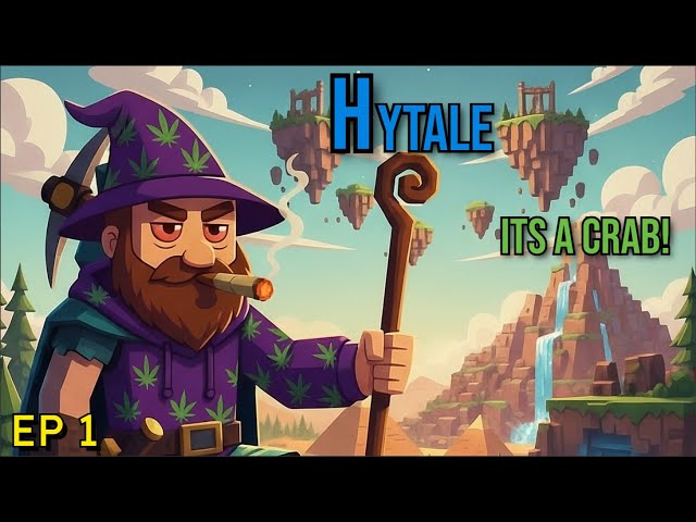 We’re Not In Minecraft Anymore | Hytale Ep 1