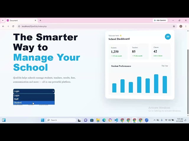 Full school management system 