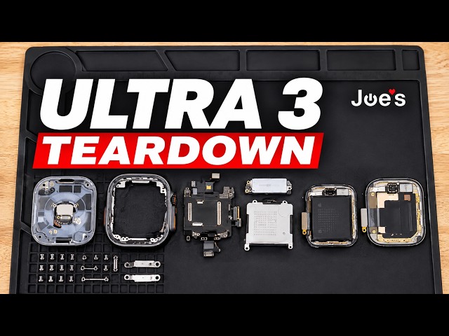 Apple Watch Ultra 3 Teardown | Full Disassembly & Internal Changes
