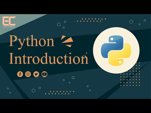 Python introduction And Setup || EasyCoding || python tutorial || python install