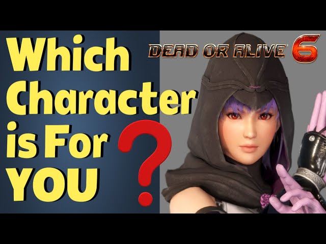 Dead or Alive 6: ALL CHARACTERS MINI-BREAKDOWN