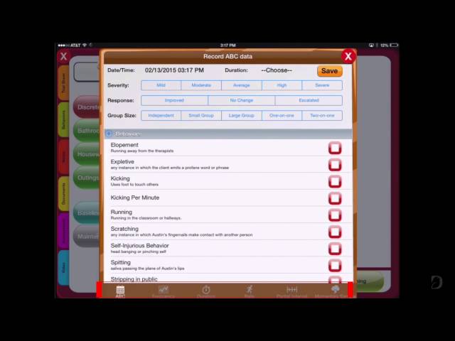 Catalyst Mobile App Training | Part 2 | Behavior Reduction Data Collection