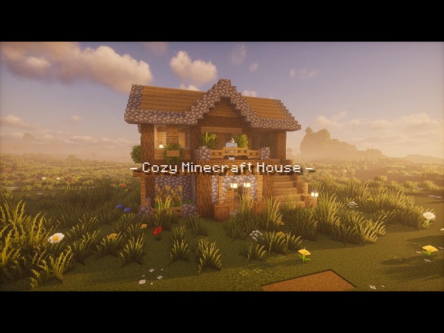 🏡 Cozy Minecraft House 🌿 | Relaxing Build Tutorial & Peaceful Gameplay