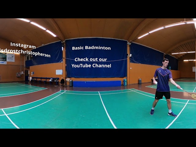 Basic Badminton 360 Video