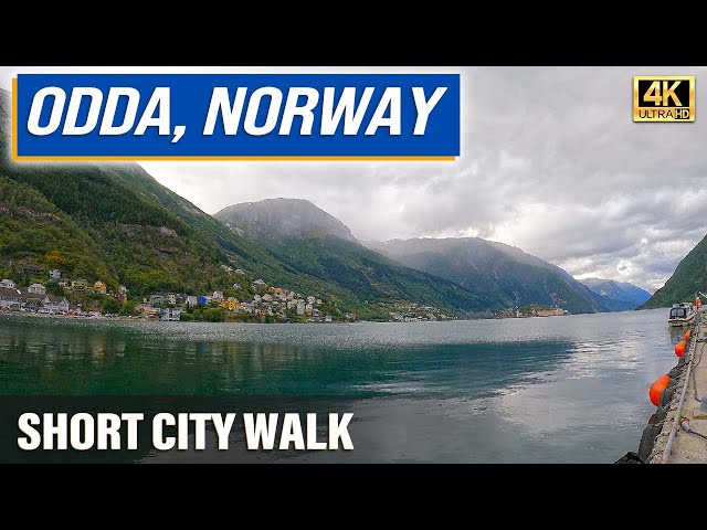 City Walk Odda (The Location of the Netflix Serie "Ragnarök") Norway