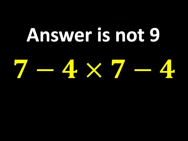 This Simple Math Mistake Fools Everyone!