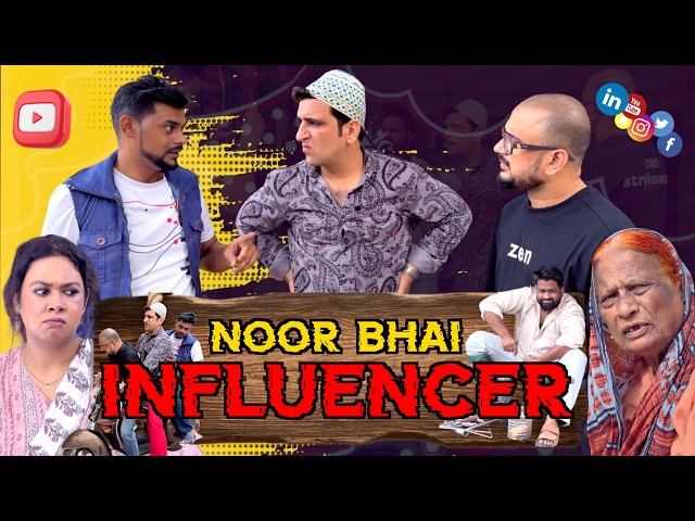 NOOR BHAI INFLUENCER | Content Creator Family Drama | Hyderabadi Comedy | Shehbaaz Khan And Team