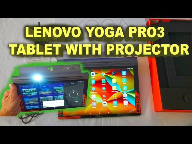 Lenovo Yoga - Tablet With Projector , Unboxing and First Look