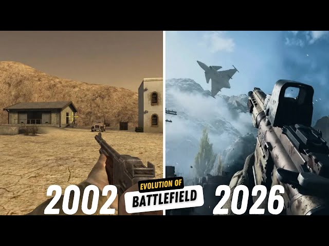 Evolution of Battlefield Games (2002 - 2026) #battlefield6 #bf6