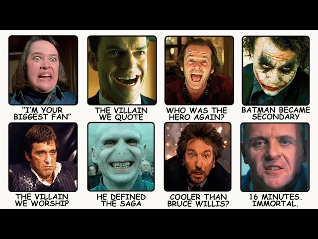 Why Villains Are More Memorable Than Heroes Explained in 23 Minutes