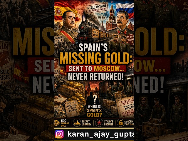 Spain’s Missing Gold: Sent to Moscow… Never Returned