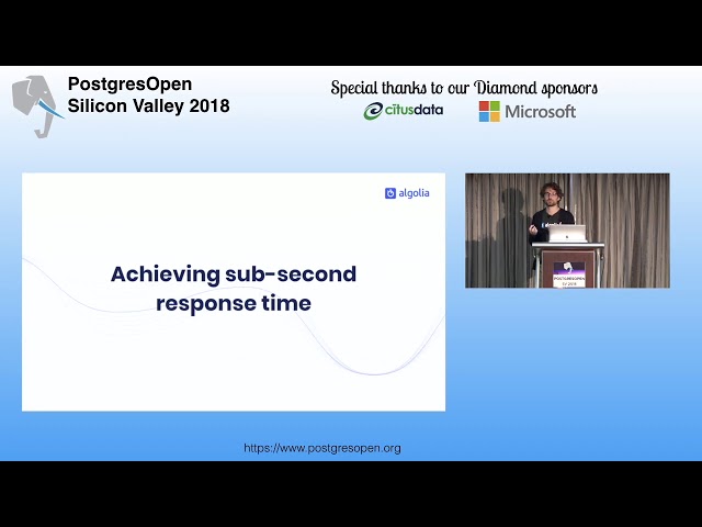 Building a real time analytics API at scale