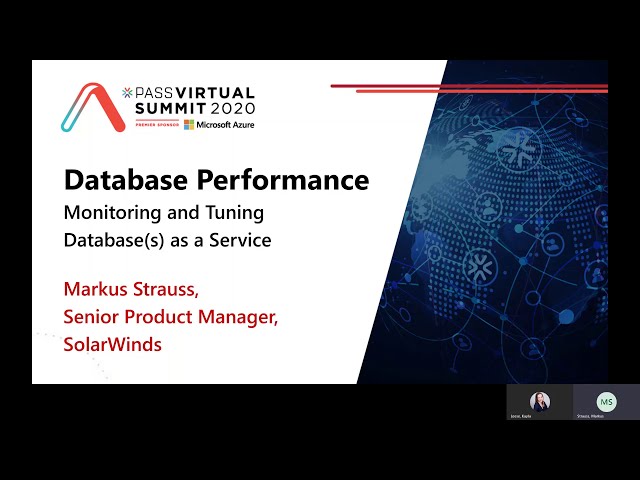 Monitoring and Tuning Your Database(s) as a Service Performance - Markus Strauss