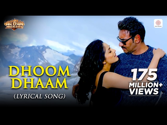 Dhoom Dhaam - Lyrical Song | Action Jackson | Ajay Devgn | Yami Gautam | Ankit Tiwari, Palak Muchhal