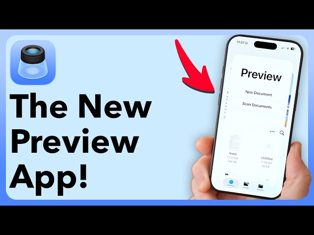 The New Preview App On iPhone Is Powerful!