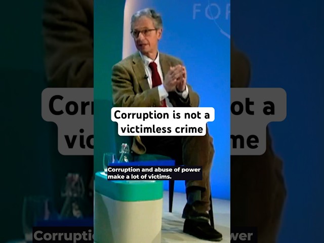 Transparency International’s chair in Davos 2024 #transparencyinternational #davos2024 #wef2024